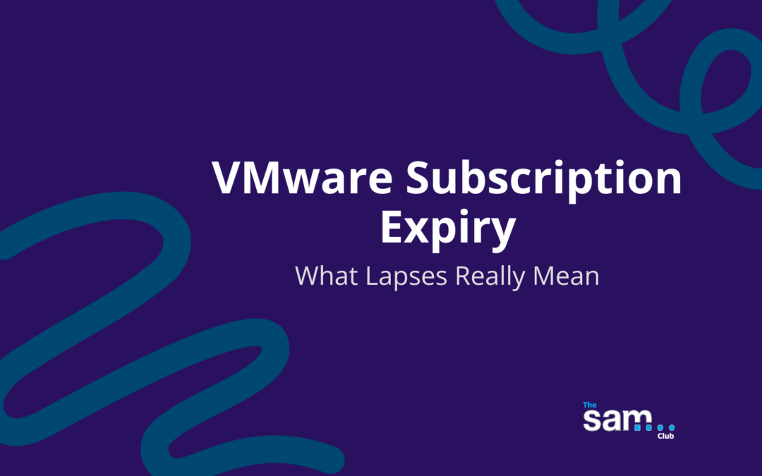 VMware subscription expiry