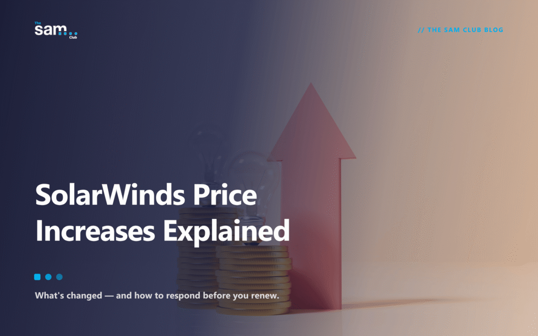 SolarWinds price increases