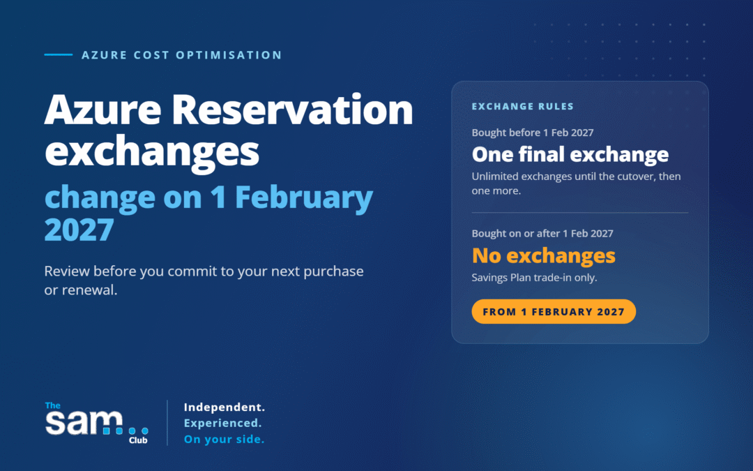 Azure Reservation Exchange Policy Changes