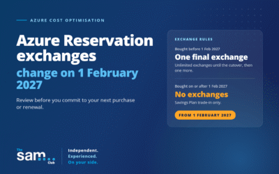 Azure Reservation Exchange Policy Changes
