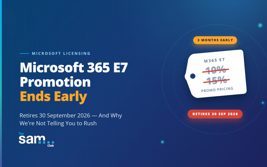 Microsoft 365 E7 Promotion Ends Early: Retires 30 September 2026