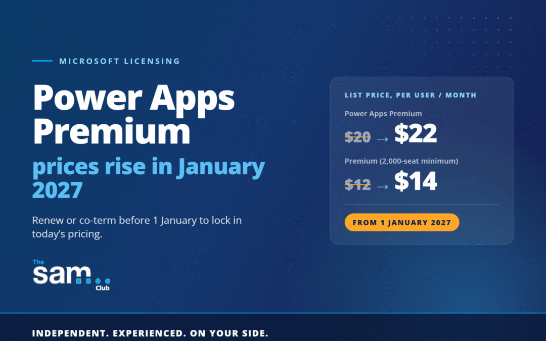 Microsoft Announce a Price Increase for Power Apps Premium